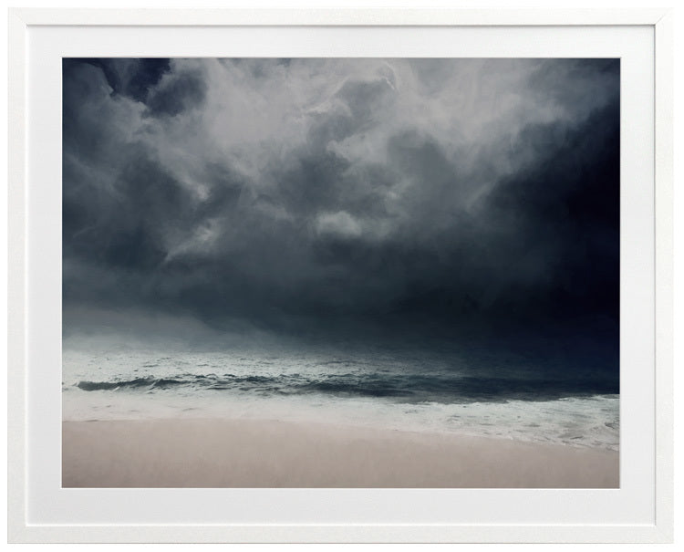 Grey Dawn Framed Art Print