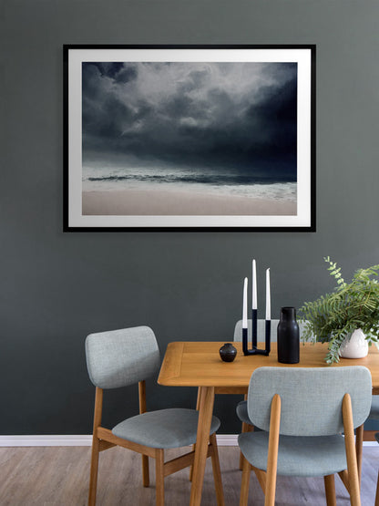 Grey Dawn Framed Art Print