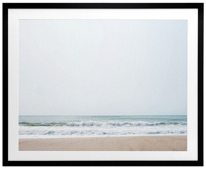 Shore Break Framed Art Print