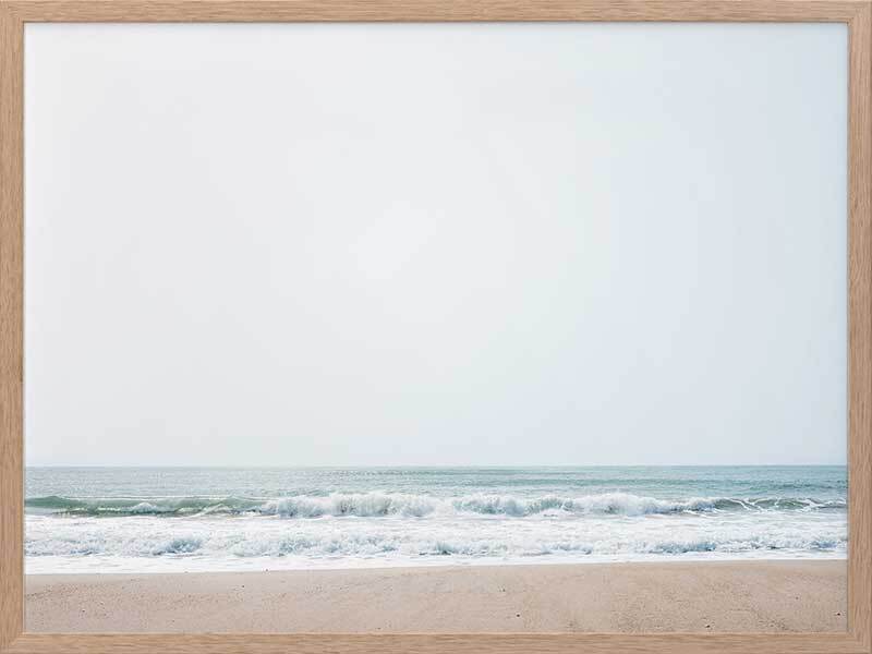 Shore Break Framed Art Print