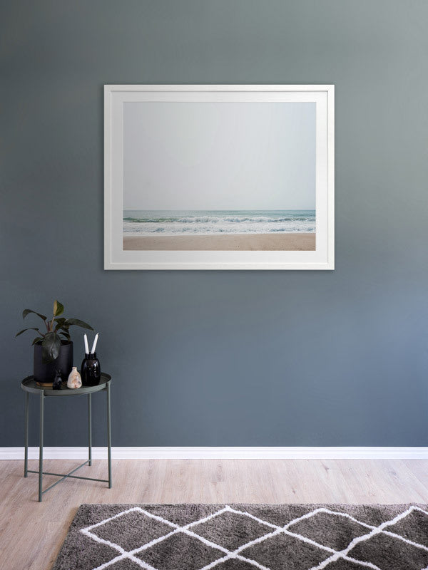 Shore Break Framed Art Print | Lifestyle