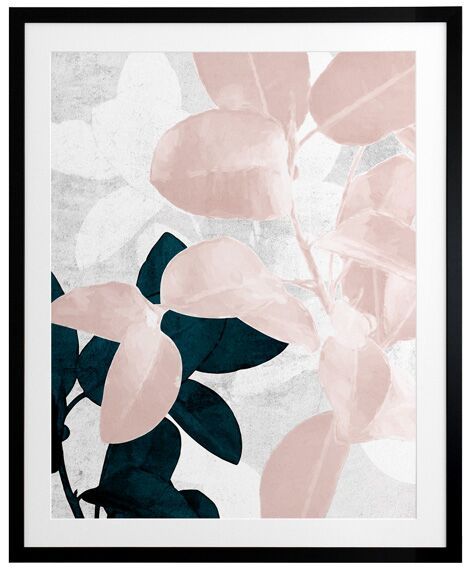 Demure I Framed Art Print