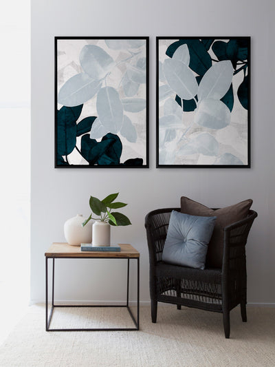 Exhale II Canvas Art Print | Lifestyle