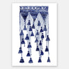 Free Spirit Indigo Unframed Art Print