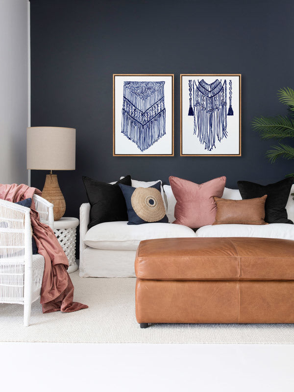 Gypsy Indigo Canvas Art Print | Lifestyle