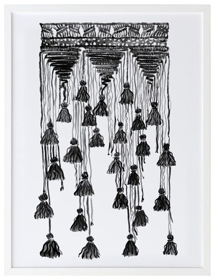 Free Spirit Charcoal Framed Art Print