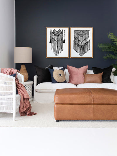 Gypsy Charcoal Canvas Art Print | Lifestyle