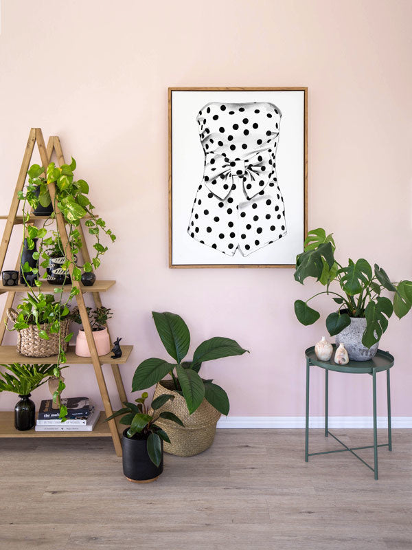 Mae Canvas Art Print | Lifestyle