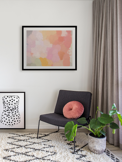 Mae Framed Art Print | Lifestyle
