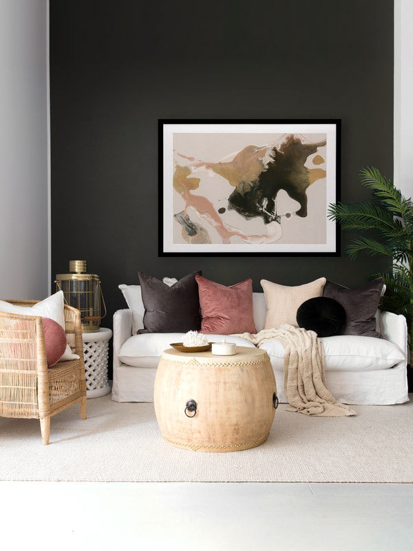 Chocolate Kiss Framed Art Print | Lifestyle