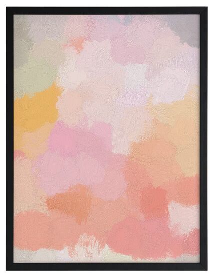 Peachy Keen Framed Art Print