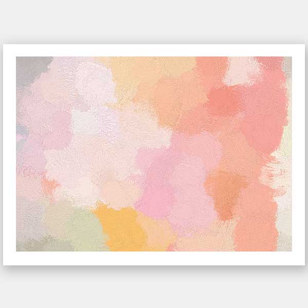Peachy Keen Unframed Art Print