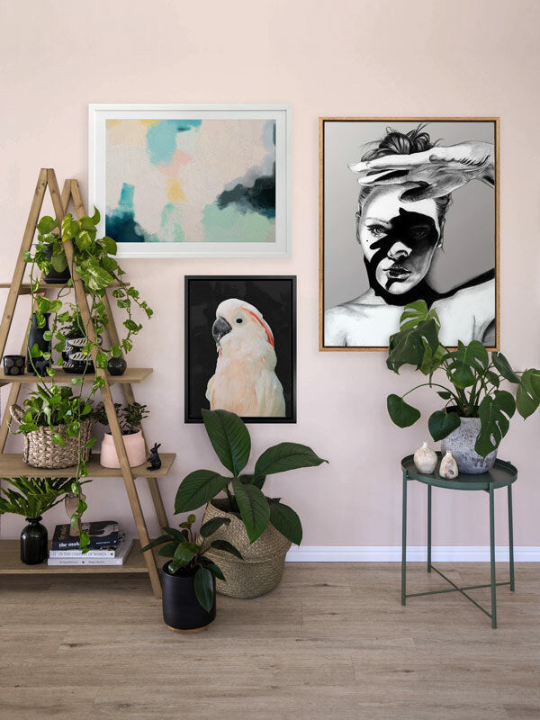 Sun Shower Framed Art Print | Lifestyle