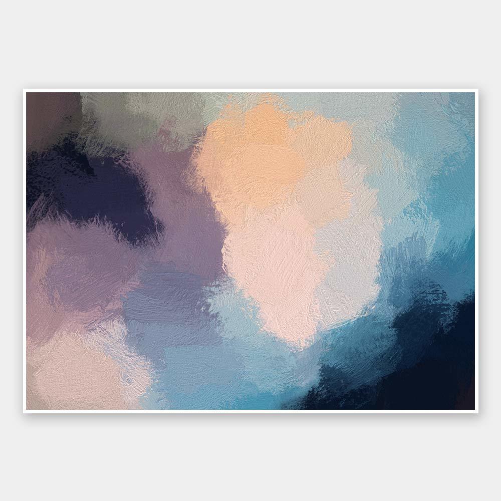 Dark Heather Unframed Art Print