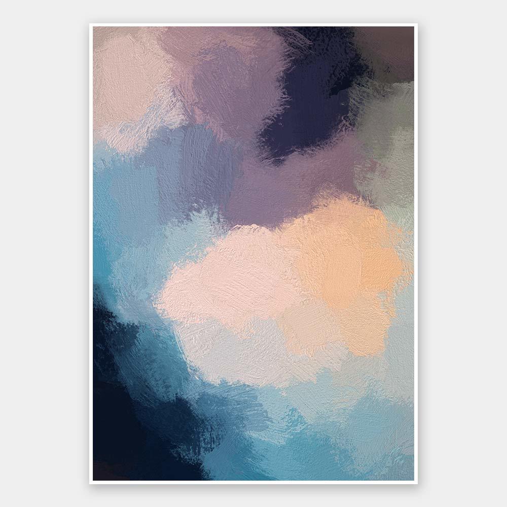 Dark Heather Unframed Art Print