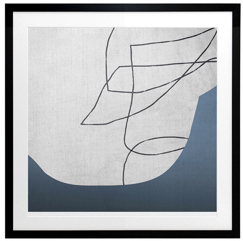 Curlicue Framed Art Print