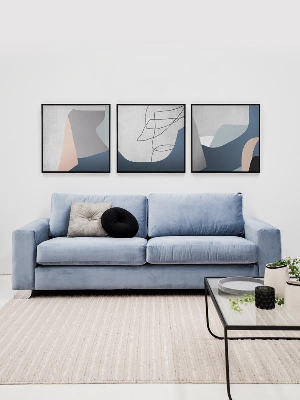 Curlicue Framed Art Print | Lifestyle