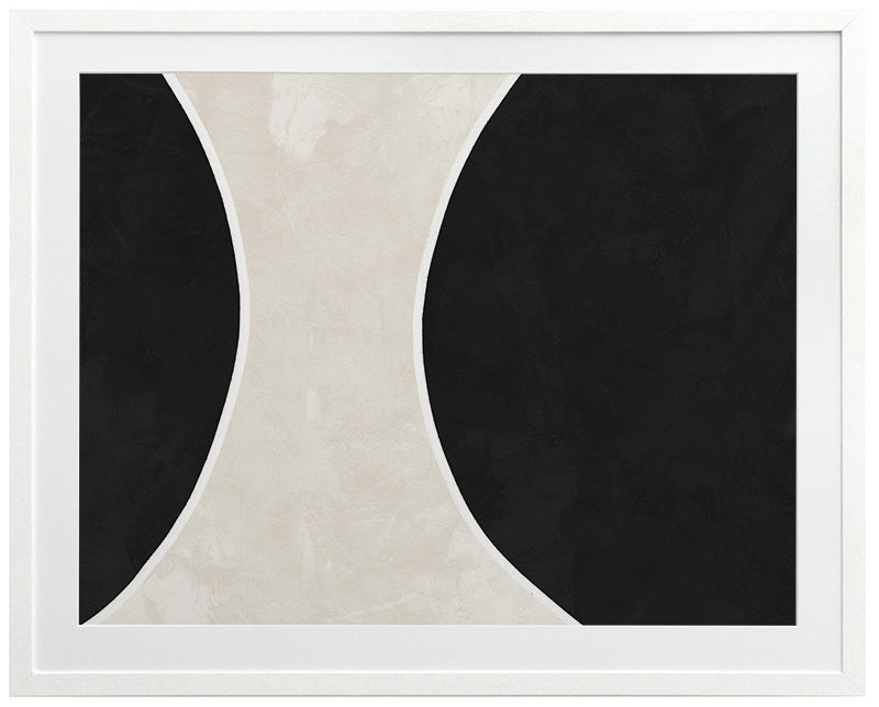 Ellipse Framed Art Print