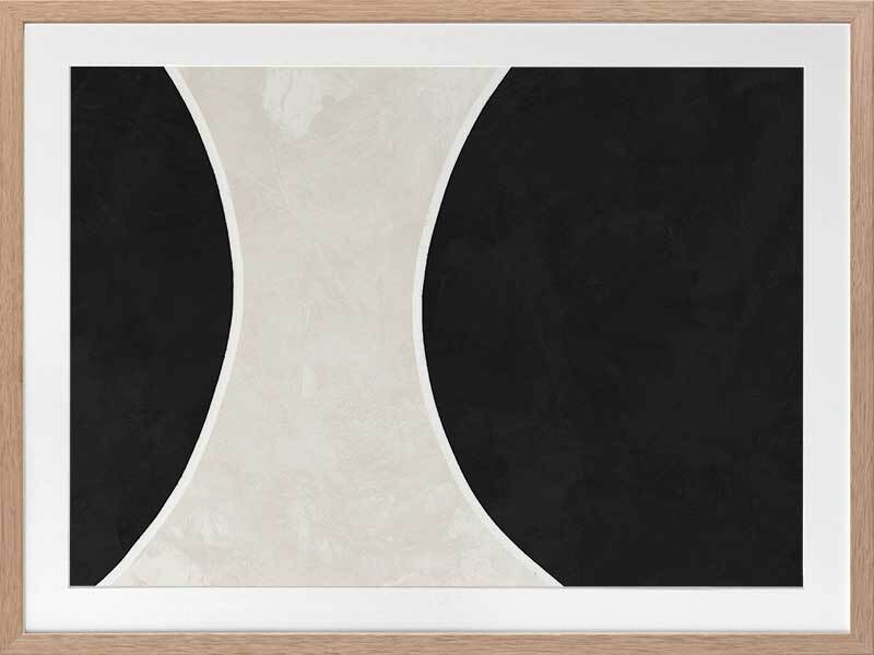 Ellipse Framed Art Print