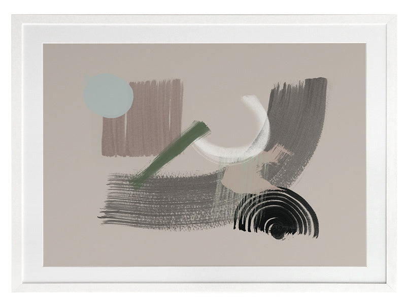 Fray Framed Art Print