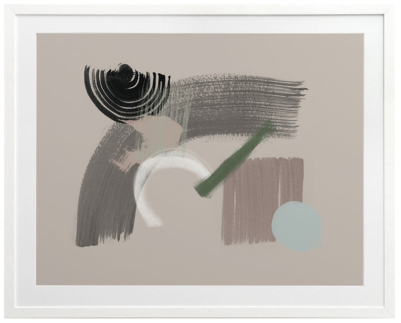 Fray Framed Art Print