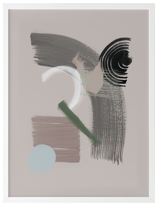 Fray Framed Art Print