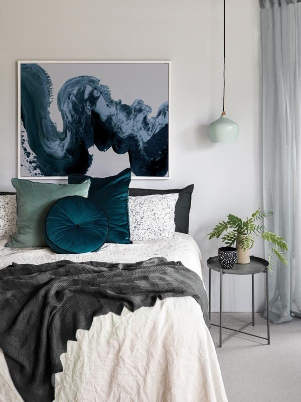 Feint Canvas Art Print | Lifestyle