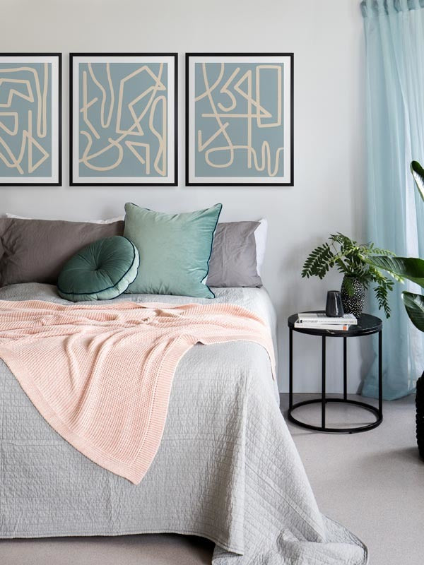 Arabesque Smoke Canvas Art Print | Lifestyle