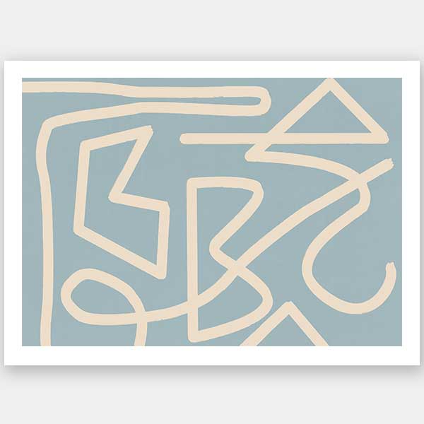 Allegro Smoke Unframed Art Print