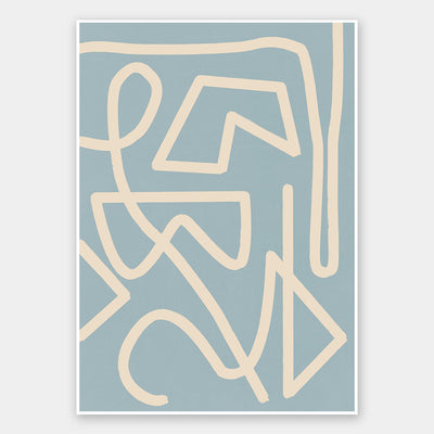 Allegro Smoke Unframed Art Print