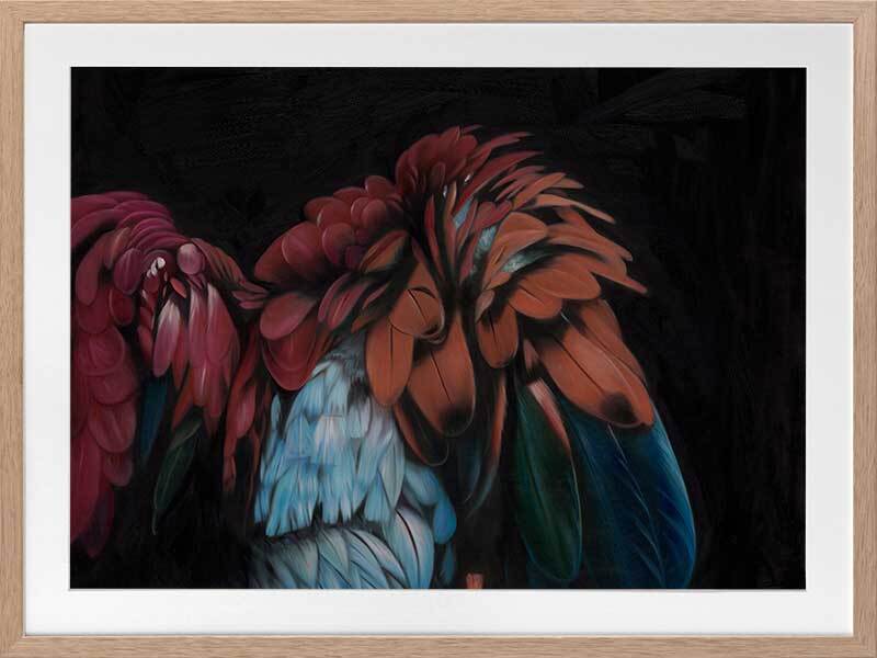 Flutter Framed Art Print