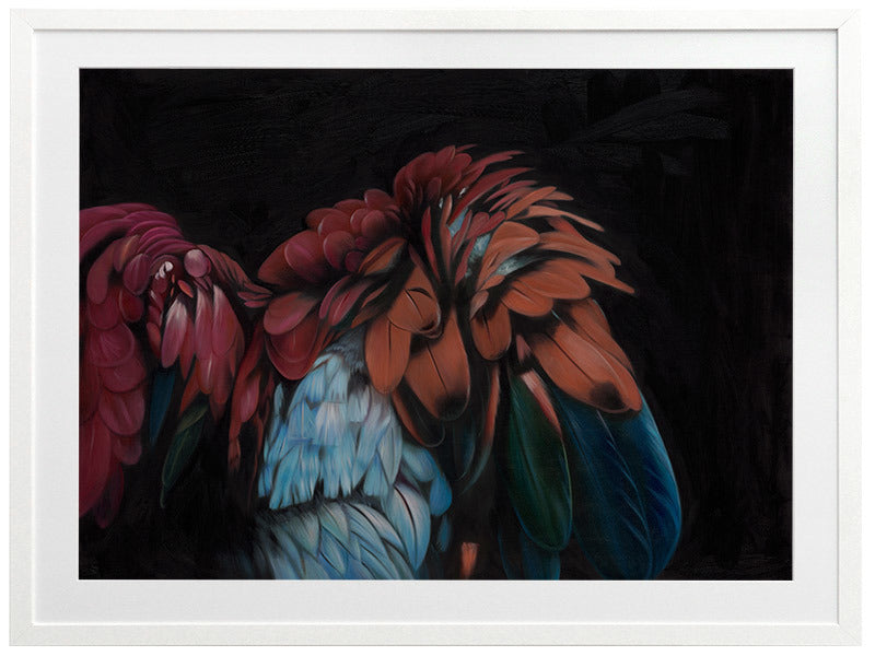 Flutter Framed Art Print