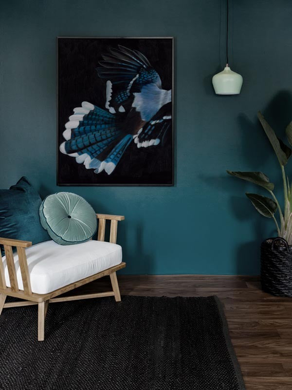 Perch Framed Art Print | Lifestyle