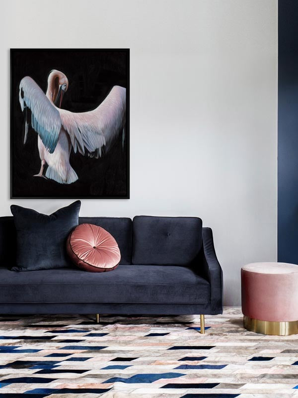 Pelican Canvas Art Print | Lifestyle