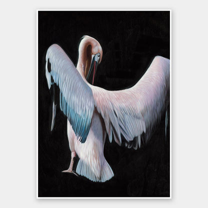 Pelican Unframed Art Print