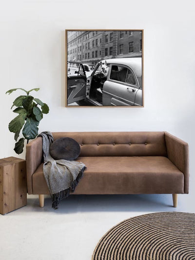 Linda Llama Canvas Art Print | Lifestyle