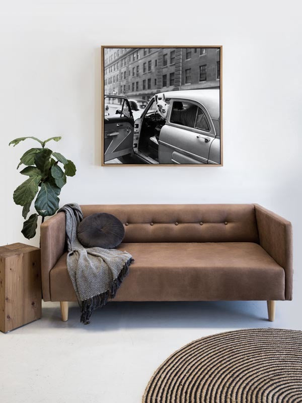 Linda Llama Canvas Art Print | Lifestyle