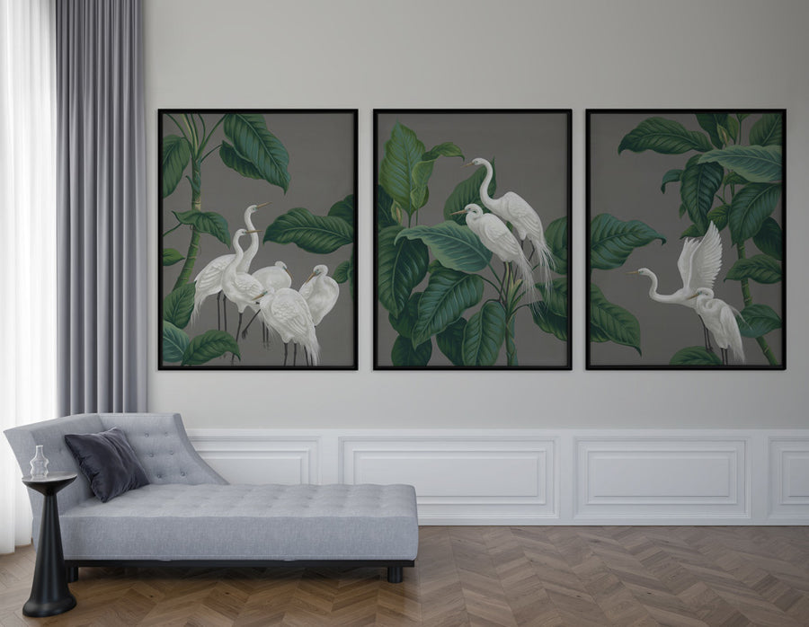 Paper Crane I Canvas Art Print | Lifestyle