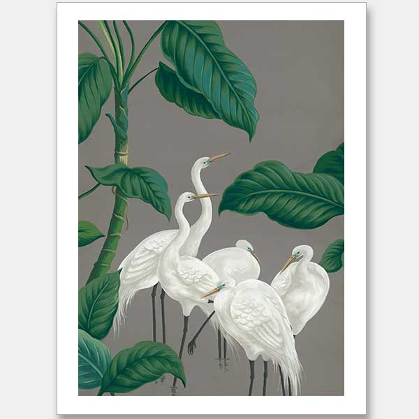 Paper Crane I Unframed Art Print