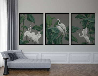 Paper Crane II Canvas Art Print | Lifestyle
