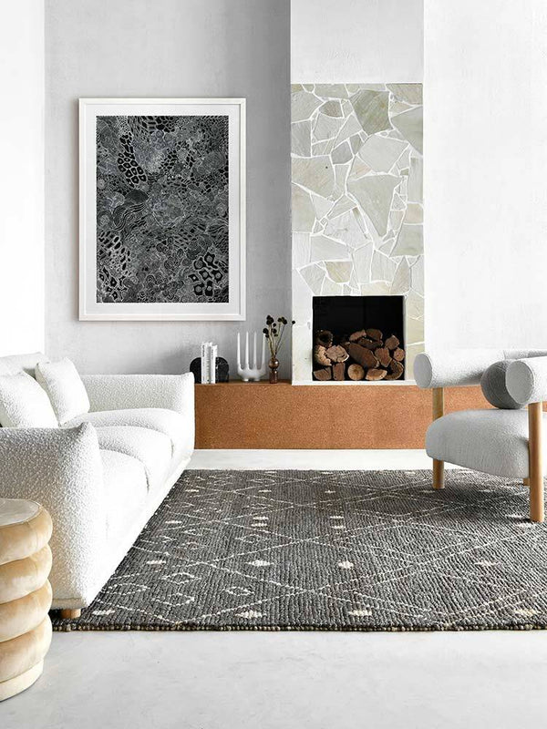 Mina Mina Jukurrpa I Framed Art Print | Lifestyle