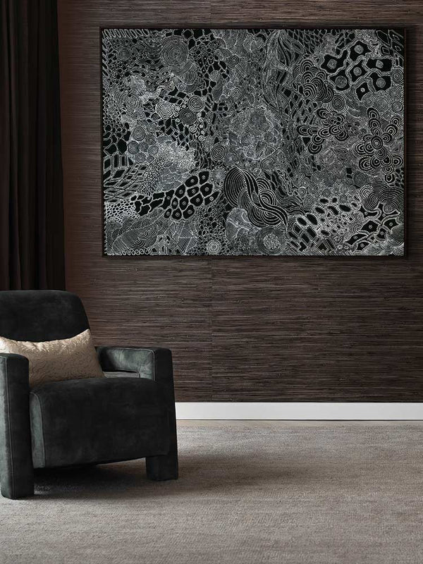 Mina Mina Jukurrpa I Canvas Art Print | Lifestyle