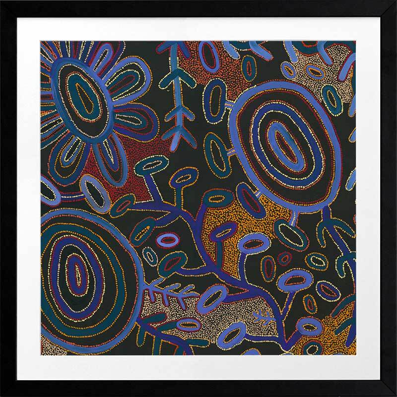 Warlukurlangu Jukurrpa Framed Art Print