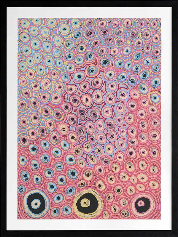 Mina Mina Jukurrpa II Framed Art Print