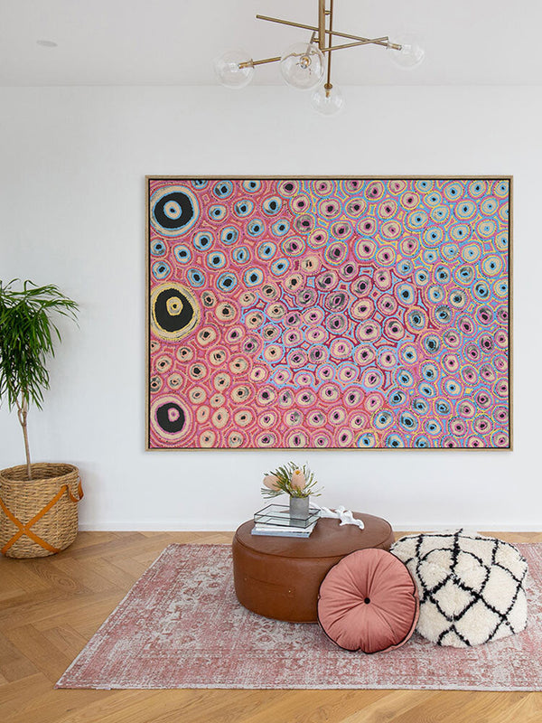 Mina Mina Jukurrpa II Canvas Art Print | Lifestyle