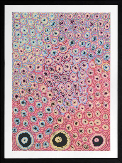 Mina Mina Jukurrpa II Framed Art Print