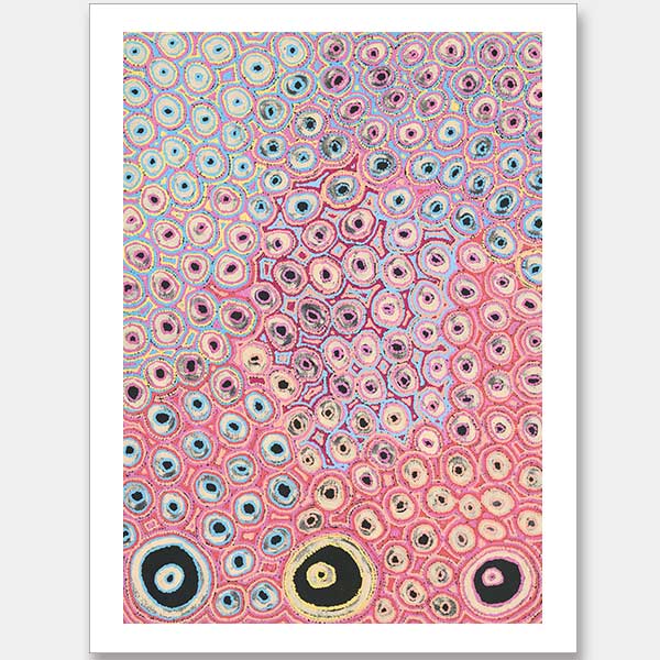 Mina Mina Jukurrpa II Unframed Art Print