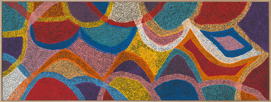 Yankirri Jukurrpa II Canvas Art Print