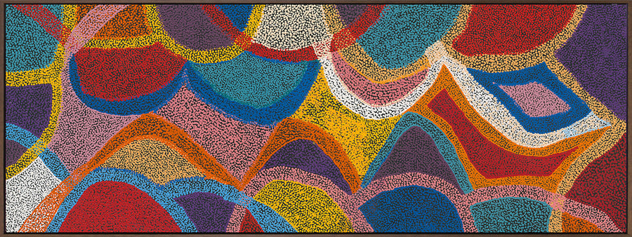 Yankirri Jukurrpa II Canvas Art Print