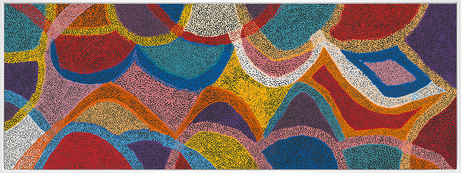 Yankirri Jukurrpa II Canvas Art Print